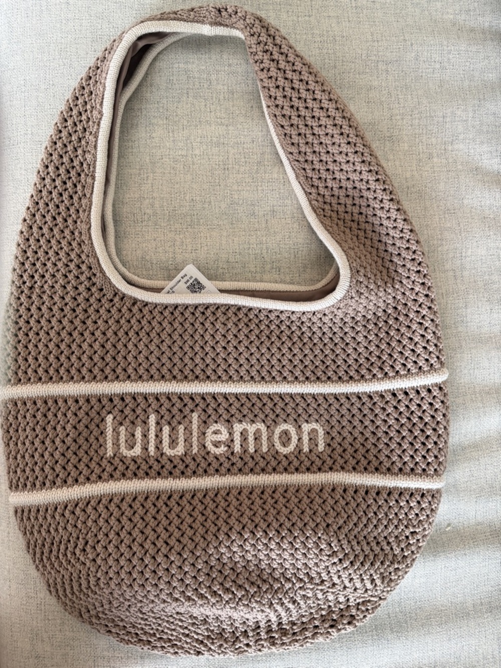 lululemon athletica Cotton Crochet Shoulder Bag